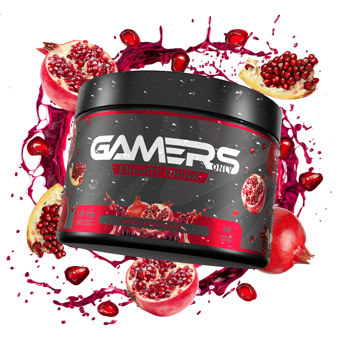 Energy Drink Grenadine Crush