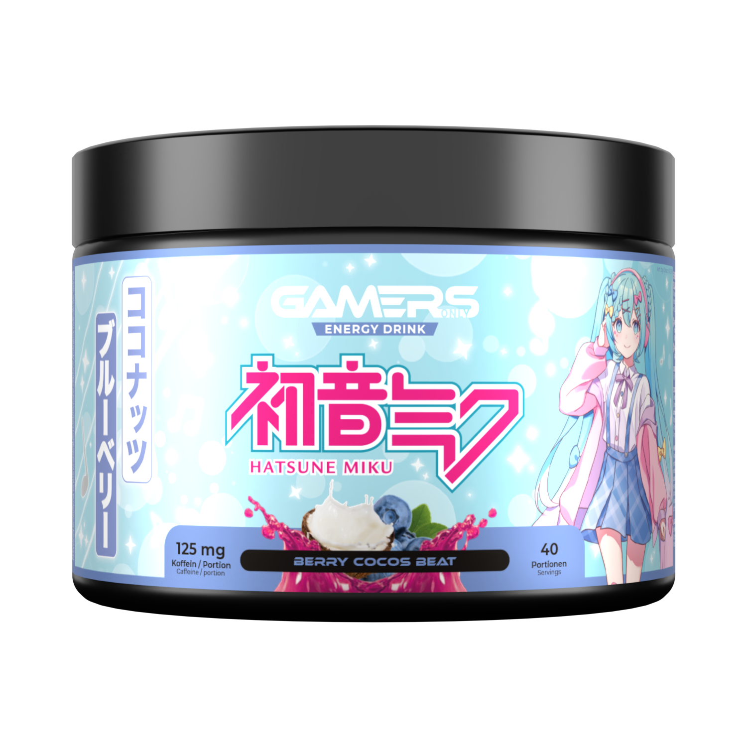 Energy Drink Hatsune Miku Berry Cocos Beat