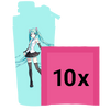 Starter Pack (7 PD + 3 VD) + Hatsune Miku Edelstahl Shaker